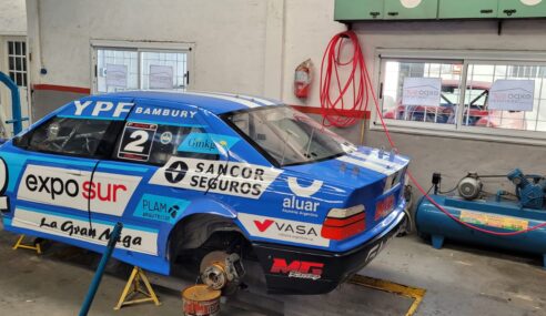 INTENSA LABOR EN EL MG RACING