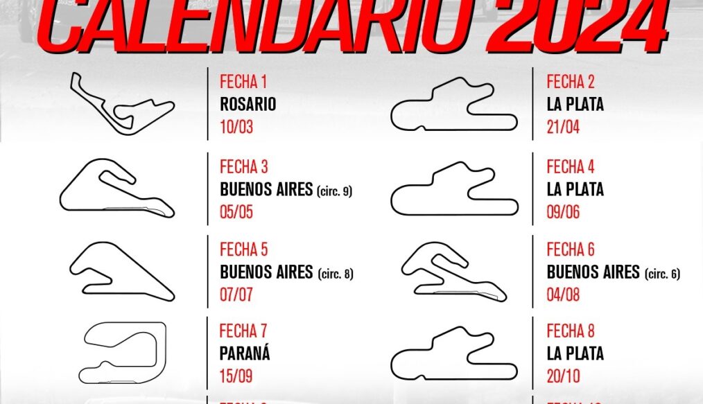 🏆 CALENDARIO 2024 DEL TURISMO INTERNACIONAL