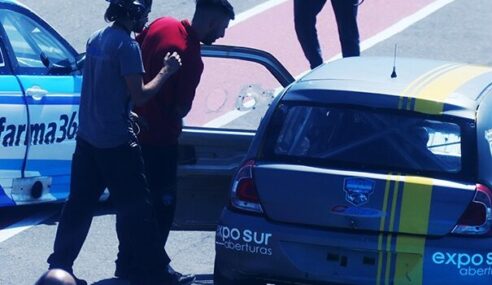 ARDUO TRABAJO EN EL TEAM AUTO / CMS RACING TEAM