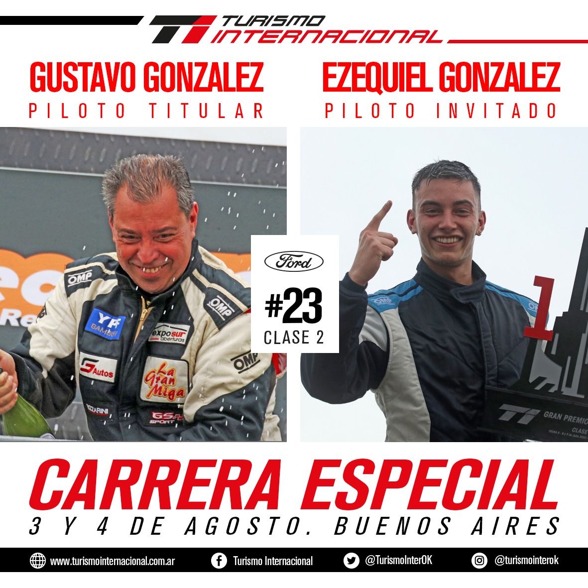 🏁 INVITADOS 2024: VUELVEN LOS GONZALEZ.