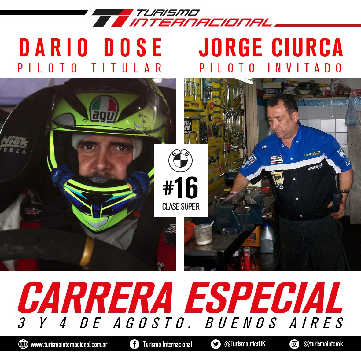 🏁 INVITADOS 2024: DARIO DOSE CON “CHICHO” CIURCA.