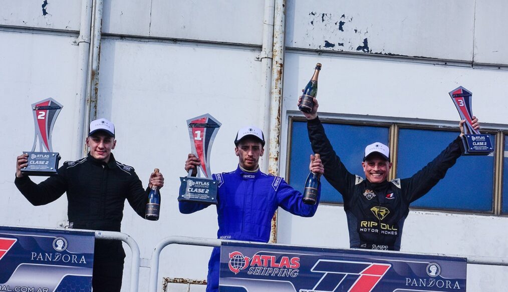 LUCAS GARCÍA LA GANÓ EN EL FINAL