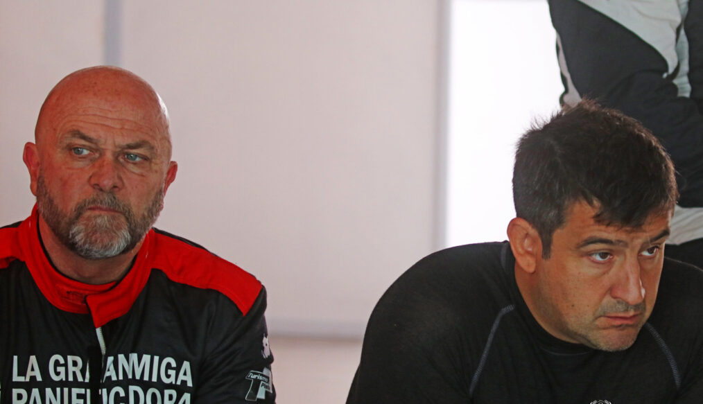 NUEVO BINOMIO EN CLASE 2:  HUGO RUDOLF CON MARTIN ABELEDO