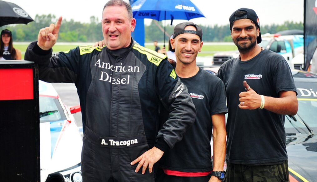 LA VUELTA AL PODIO PARA TRACOGNA