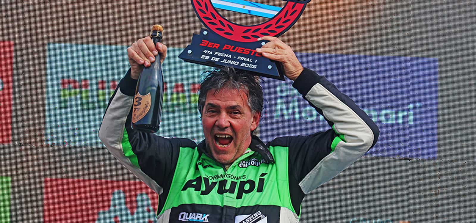 NOS DEJO UN TRICAMPEON: ALEJANDRO FRANGIOLI