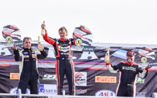 ESTEBAN ECHEVERRIA COPO EL PODIO DE LA PRIMERA