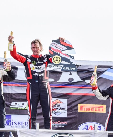 ESTEBAN ECHEVERRIA COPO EL PODIO DE LA PRIMERA