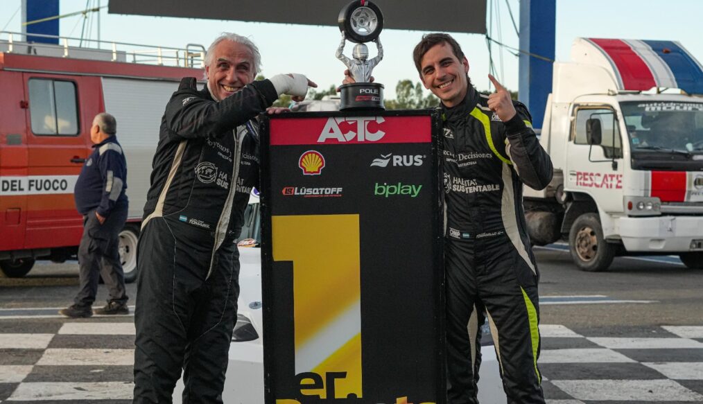 TOMASELLO Y SU PRIMERA POLE