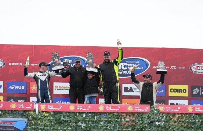 ALAN CHOURY VOLVIO AL TRIUNFO EN UN CARRERON