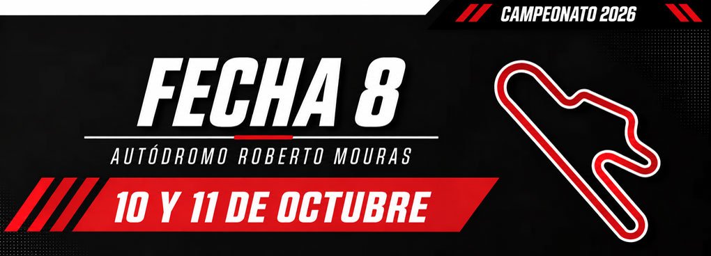 Fecha 8 - Autódromo Roberto Mouras - 10 y 11 de Octubbre